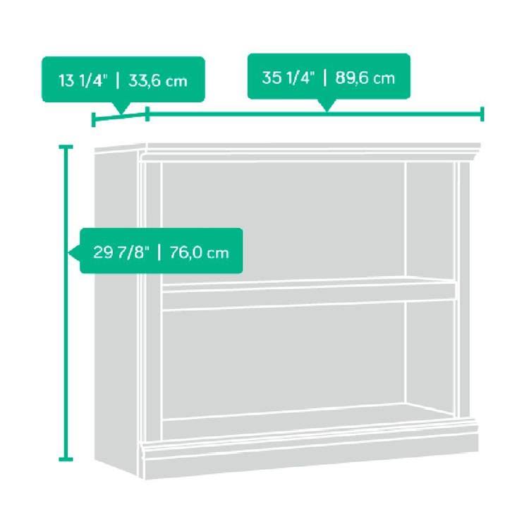 2-Shelf Bookcase Select Cherry B945123