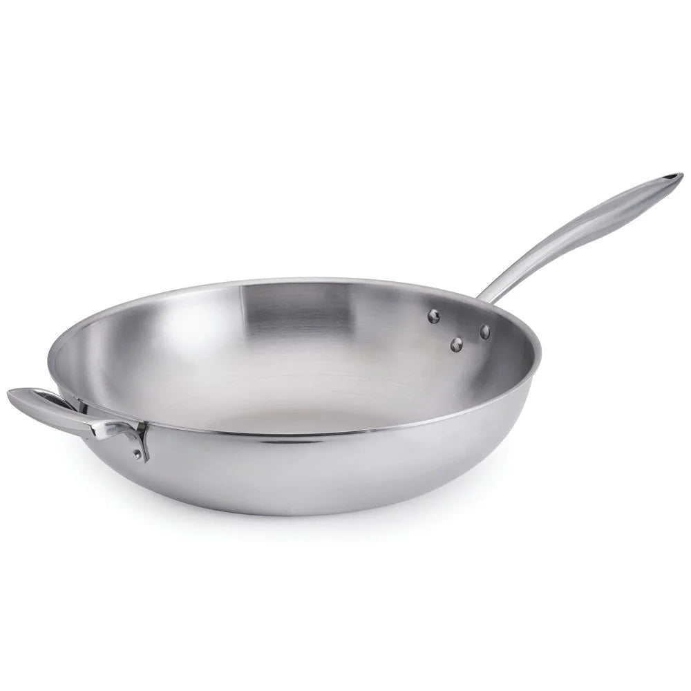 9 Qt. 3-Ply Wok Pan R8109