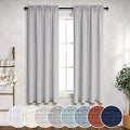Sheer Linen Blended Curtains Q7938