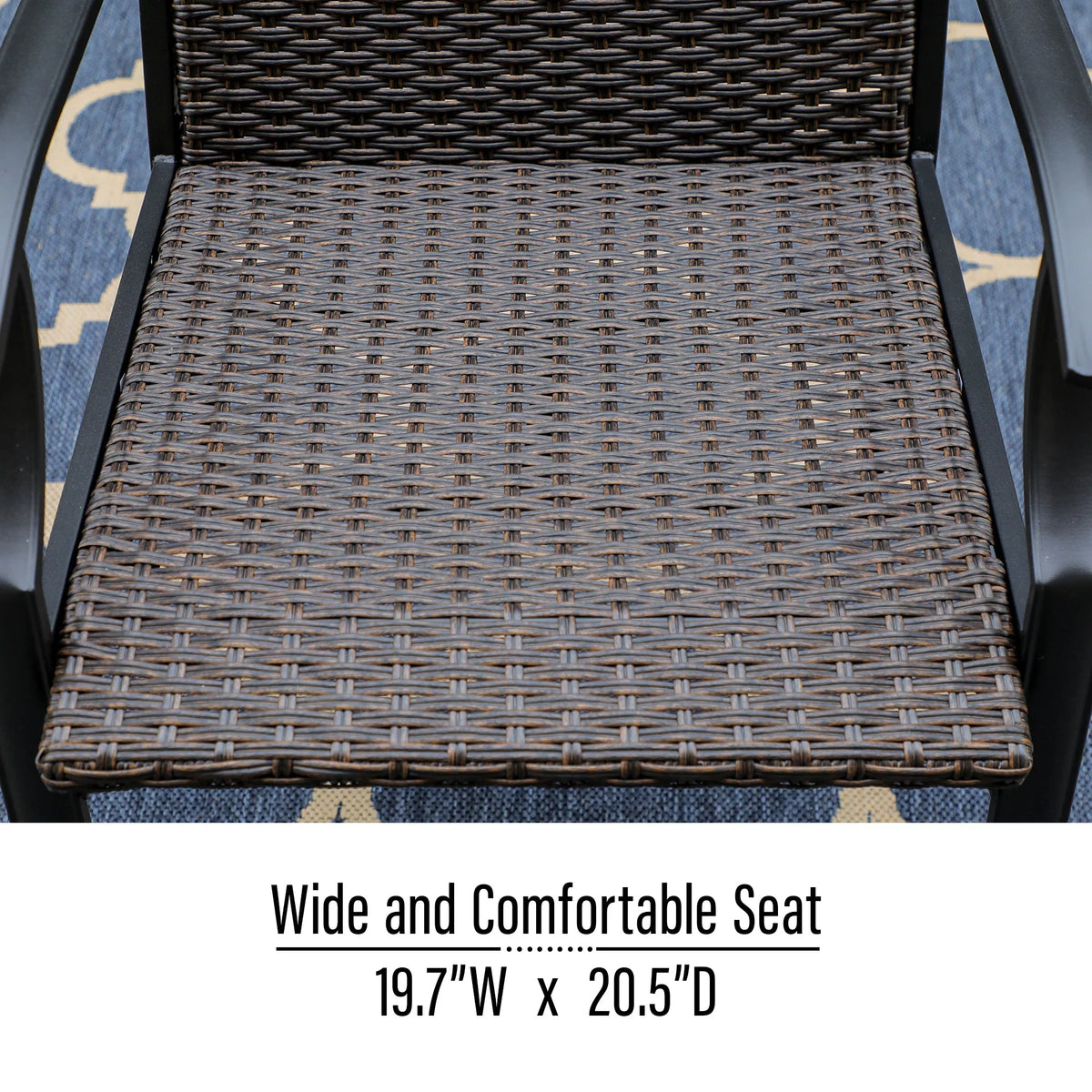 9 Pieces Wicker Rattan Outdoor Patio Dining Set N7796