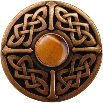 Antique Copper Mushroom Knob L78367