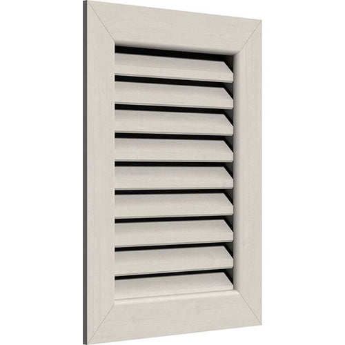16 inch Vertical Gable Vent, Primed Smooth Western Red Cedar D26651