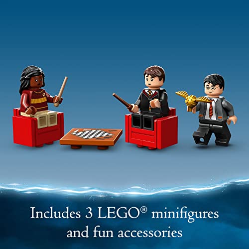 Lego Harry Potter Gryffindor House Banner Set 76409 With Building Elements, Toy, Wall Display, Fold Up Travel Toy, Collectible with 3 Minifigures C6924