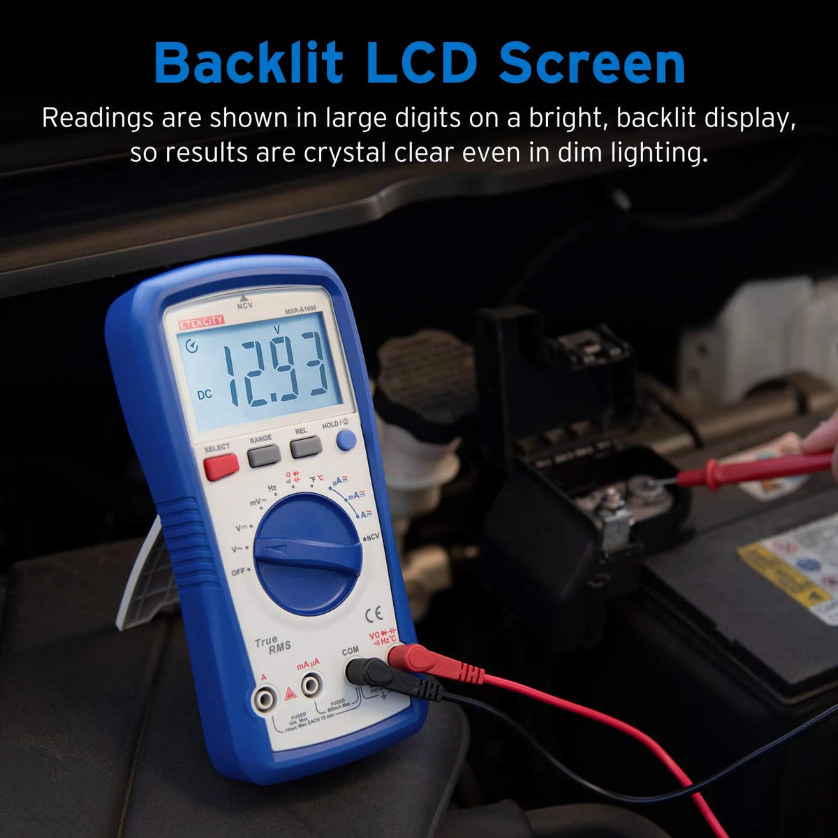 6000 Counts Digital Multimeter I673