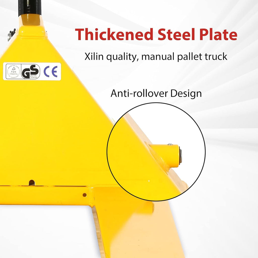 Pallet Jack Hand Pallet Truck 48 L x 27" W 4400 lbs Capacity B346