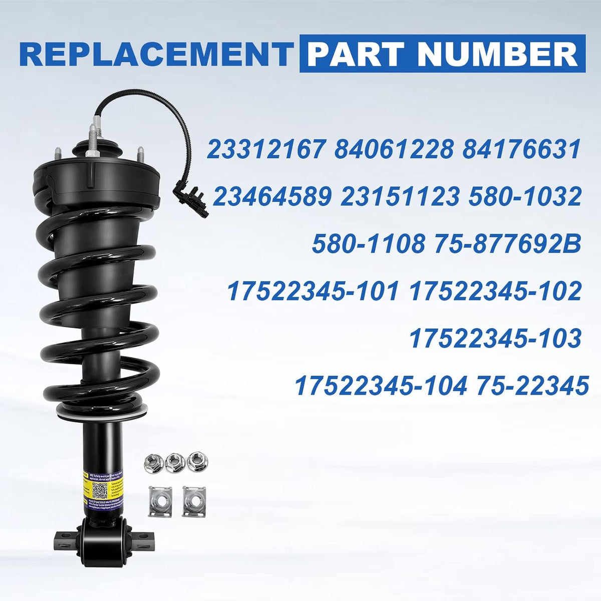 Front Shock Absorbers with Magnetic Ride Control 1PCS P3681