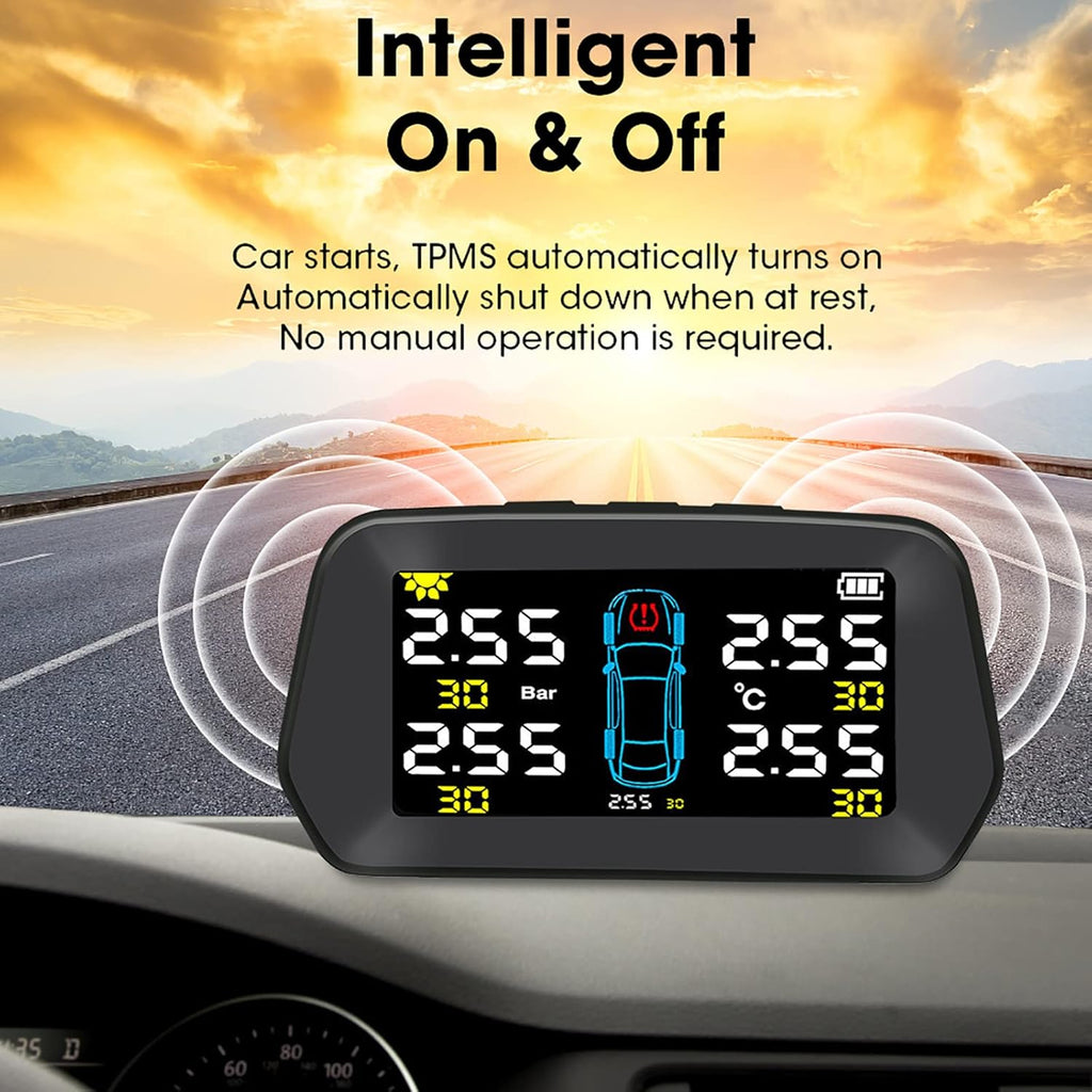 Solar Tire Pressure Monitoring System H211