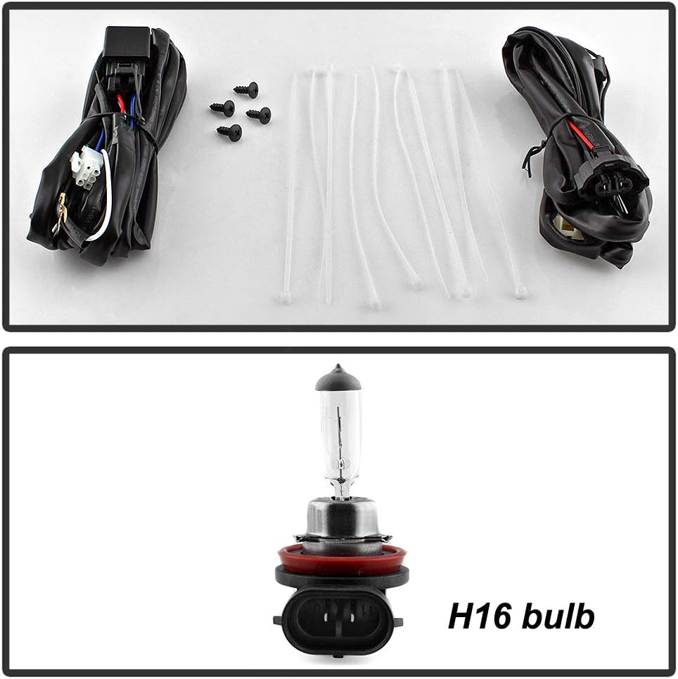 Bumper Fog Lights Driving Lamps H8849