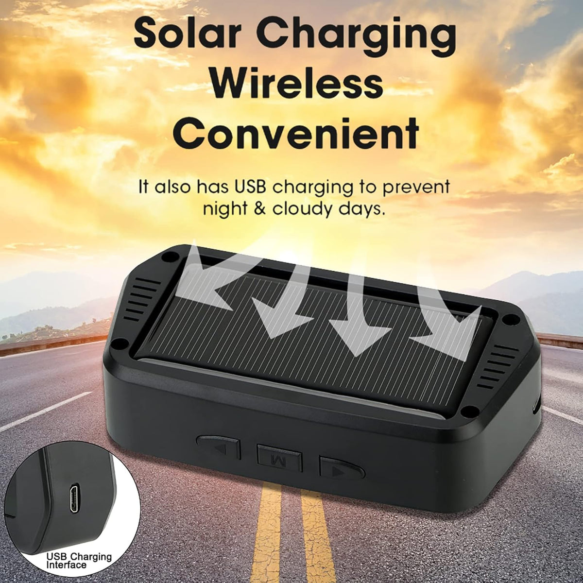 Solar Tire Pressure Monitoring System H211