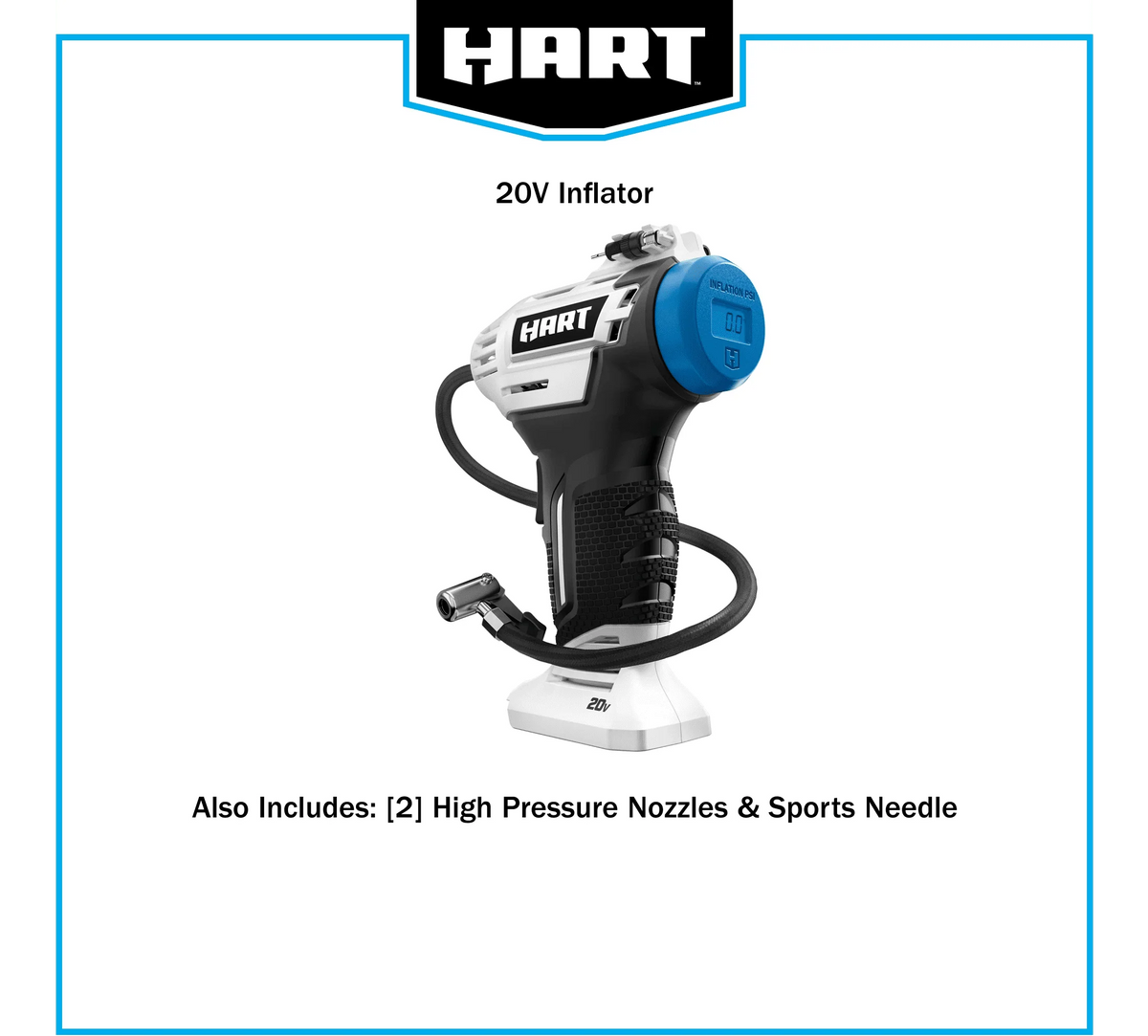 Cordless Inflator with 20-inch Hose W425929