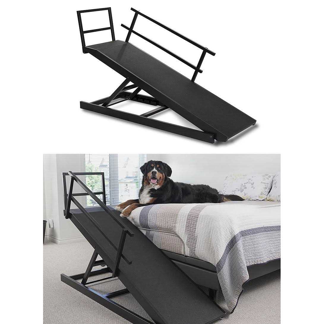 Large Adjustable Height Dog Bed Ramp C984