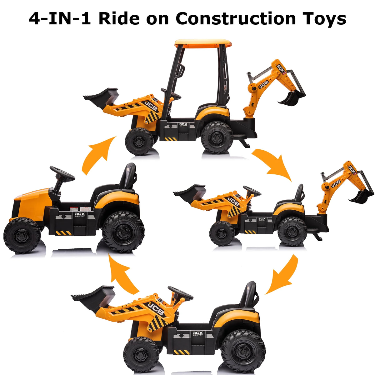 Electric Ride On Excavator with Remote L614