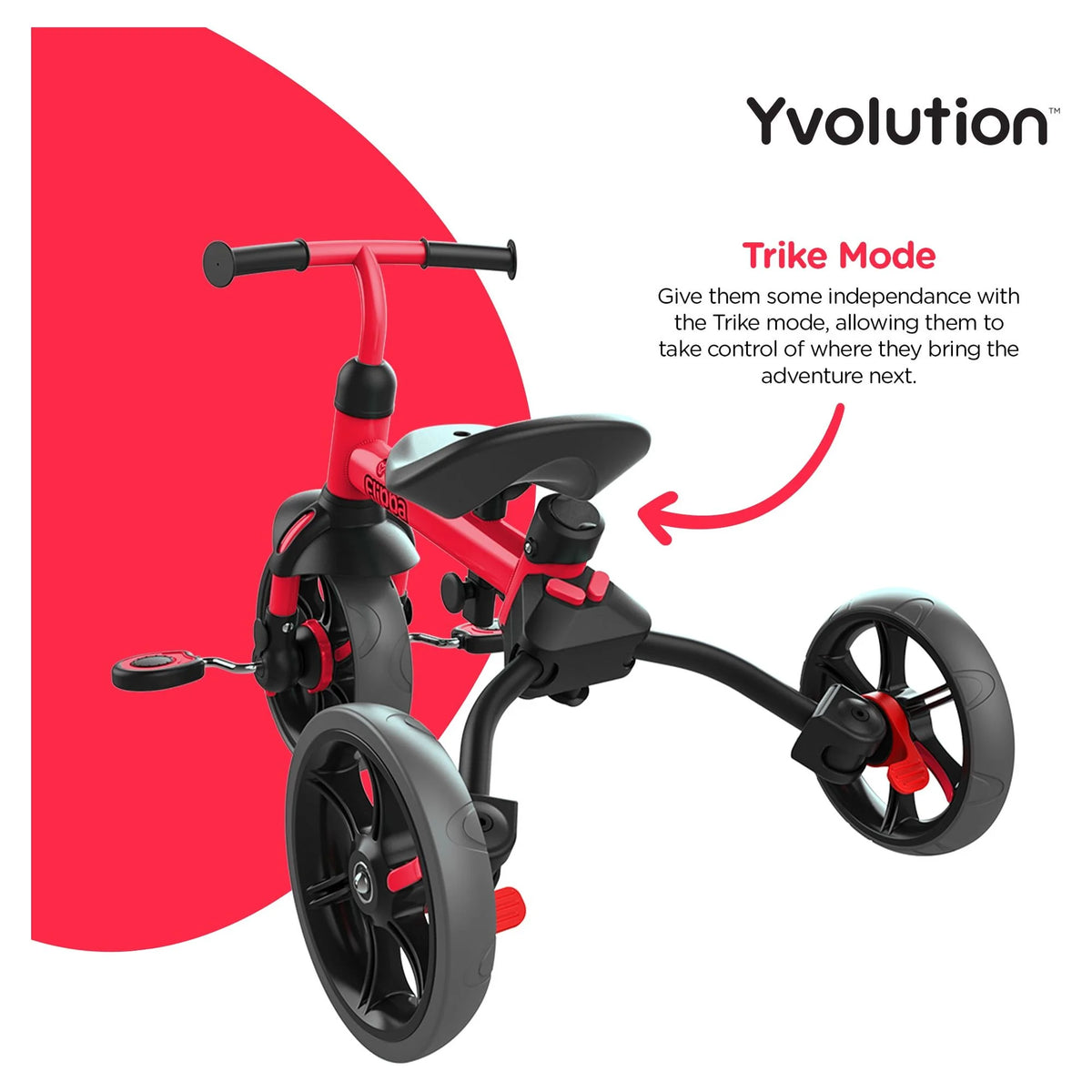 4-in-1 Trike to Balance Bike U4095