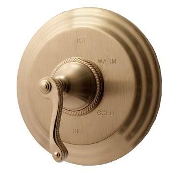Polished Gold Pressure Balanced Shower Trim A214
