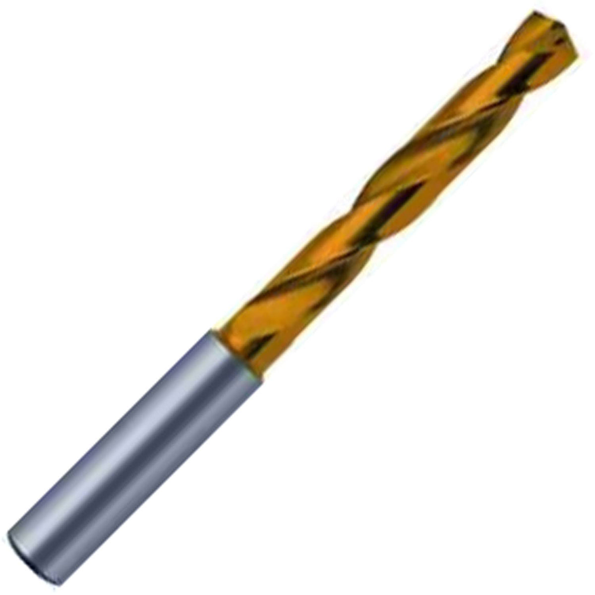 10mm Carbide Coolant Fed Drill with Reinforced Straight Shank X593