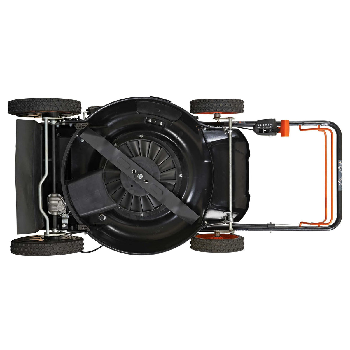 22 in. 201cc 6 Speed 3-in-1 Gas Self Propelled Lawn Mower T585181
