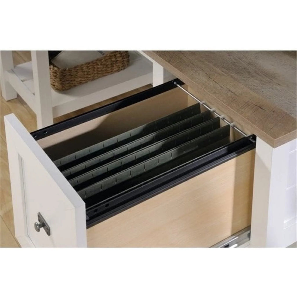Home Office Desk in Soft White C511