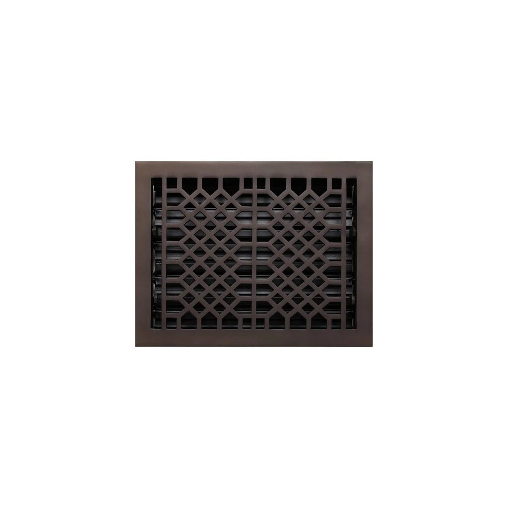 Oil Rubbed Bronze Floor Register P3429