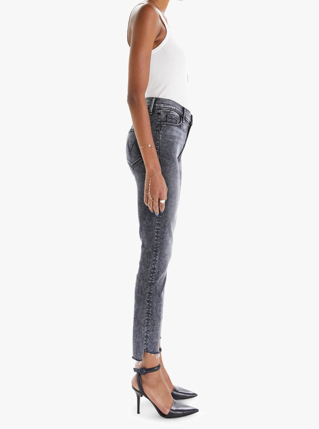 Stunner Zip Ankle Step Fray Trn / 25 N6449