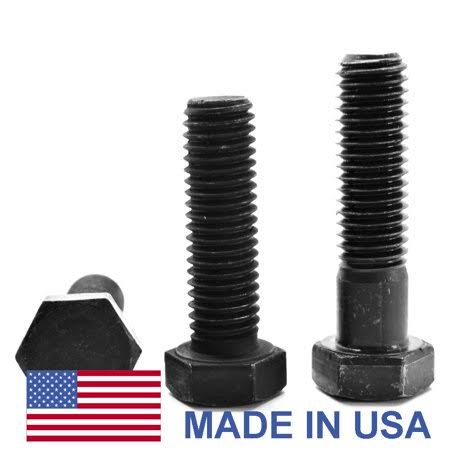3/4 inch-10 x 1 inch Coarse Thread Grade 8 Hex Cap Screw Black Oxide Pk 25 M319594