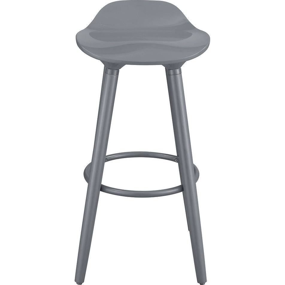 White Bar Stool I158