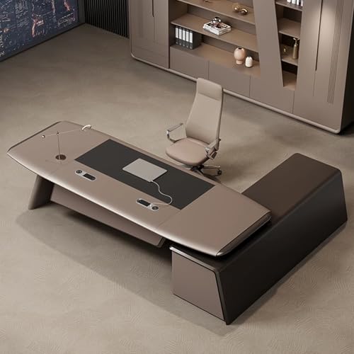 94.4" Executive Desk with Storage Cabinet and Drawer R510866
