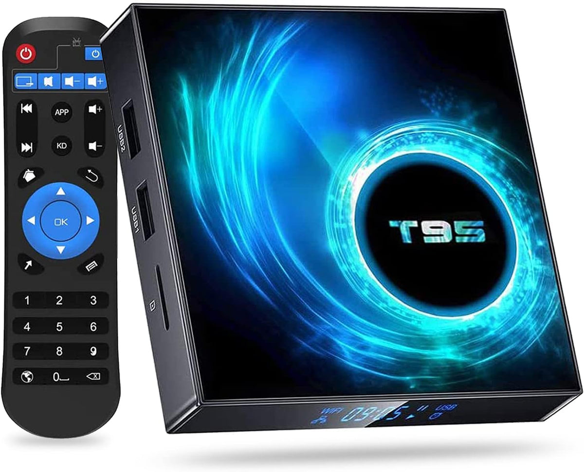 4GB RAM 128GB ROM Android TV Box Pack of 2 E34598