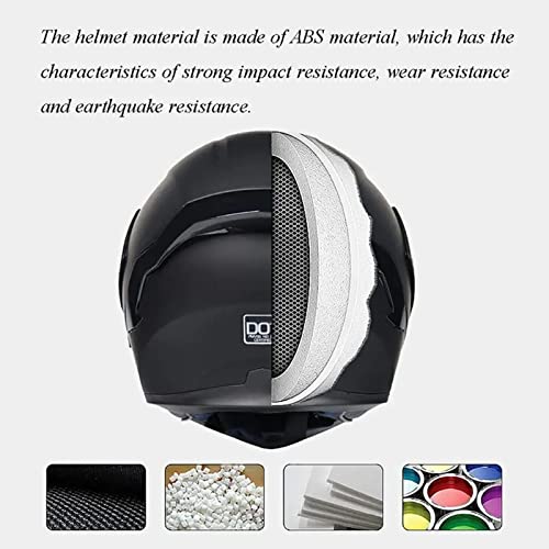 Dual Visors Flip up Modular Motorcycle Helmet B245