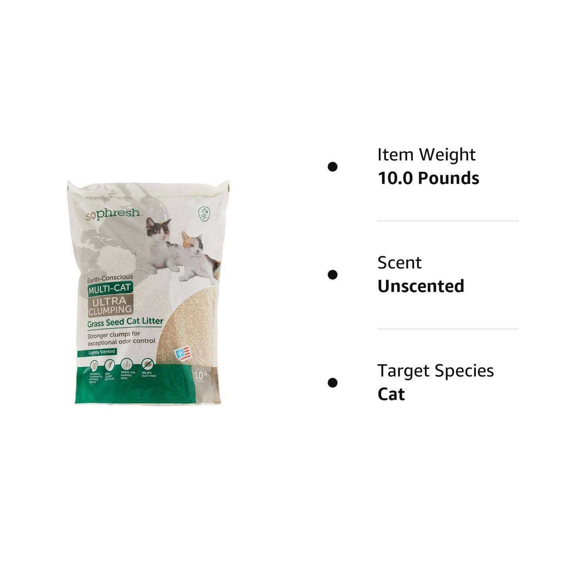 Scented Clumping Grass Seed Cat Litter N472