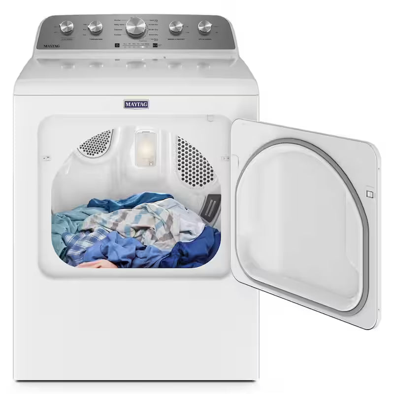 7.0 cu. ft. Vented Electric Dryer in White G71135