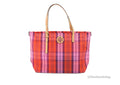 Pink Red Mesh Tote Handbag A88092
