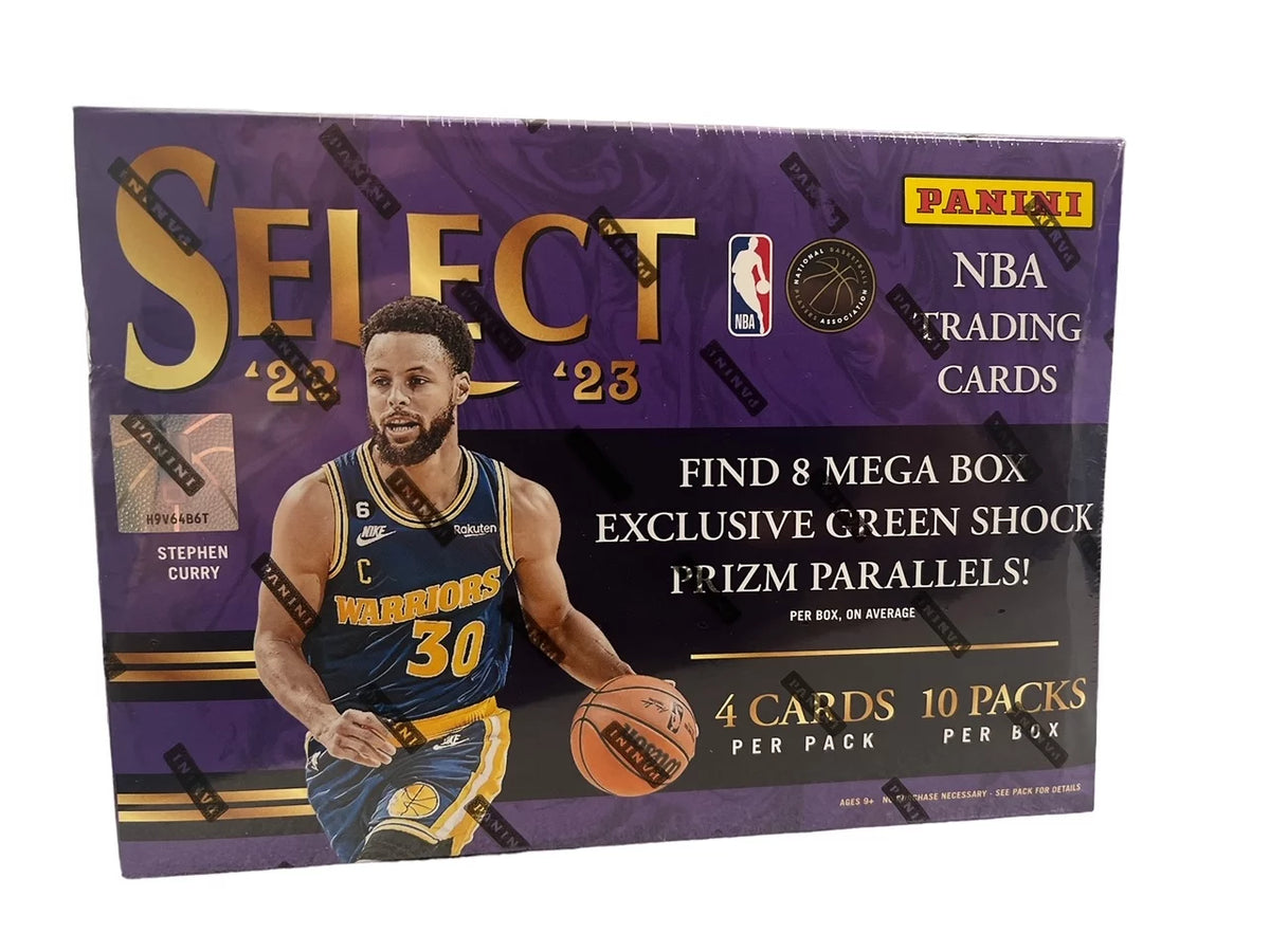2022-23 Select Basketball Trading Card MEGA Box 10 Packs F9520