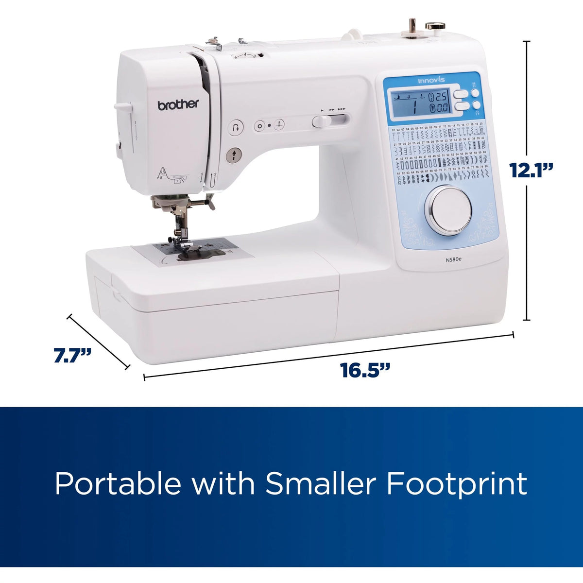 Computerized Sewing Machine with Advanced Threading System V354411