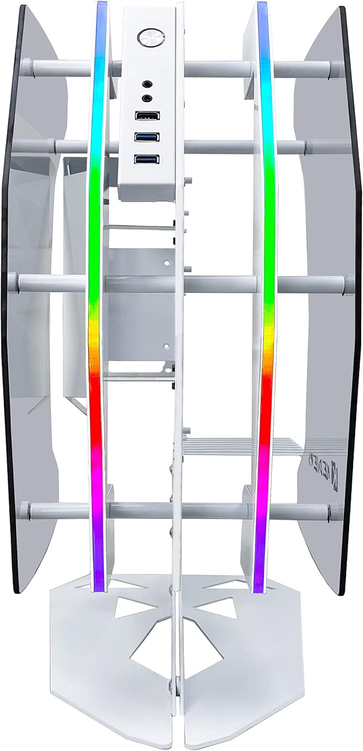 ATX Tower Tempered Glass Gaming Computer Case C89943
