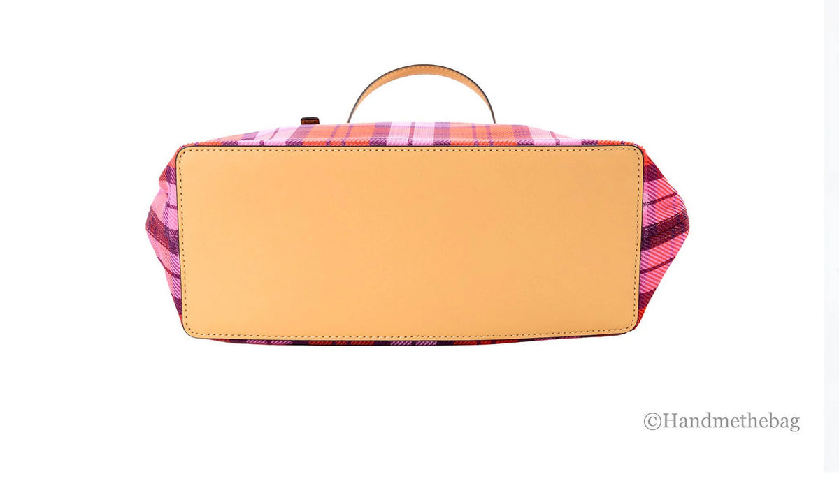 Pink Red Mesh Tote Handbag A88092