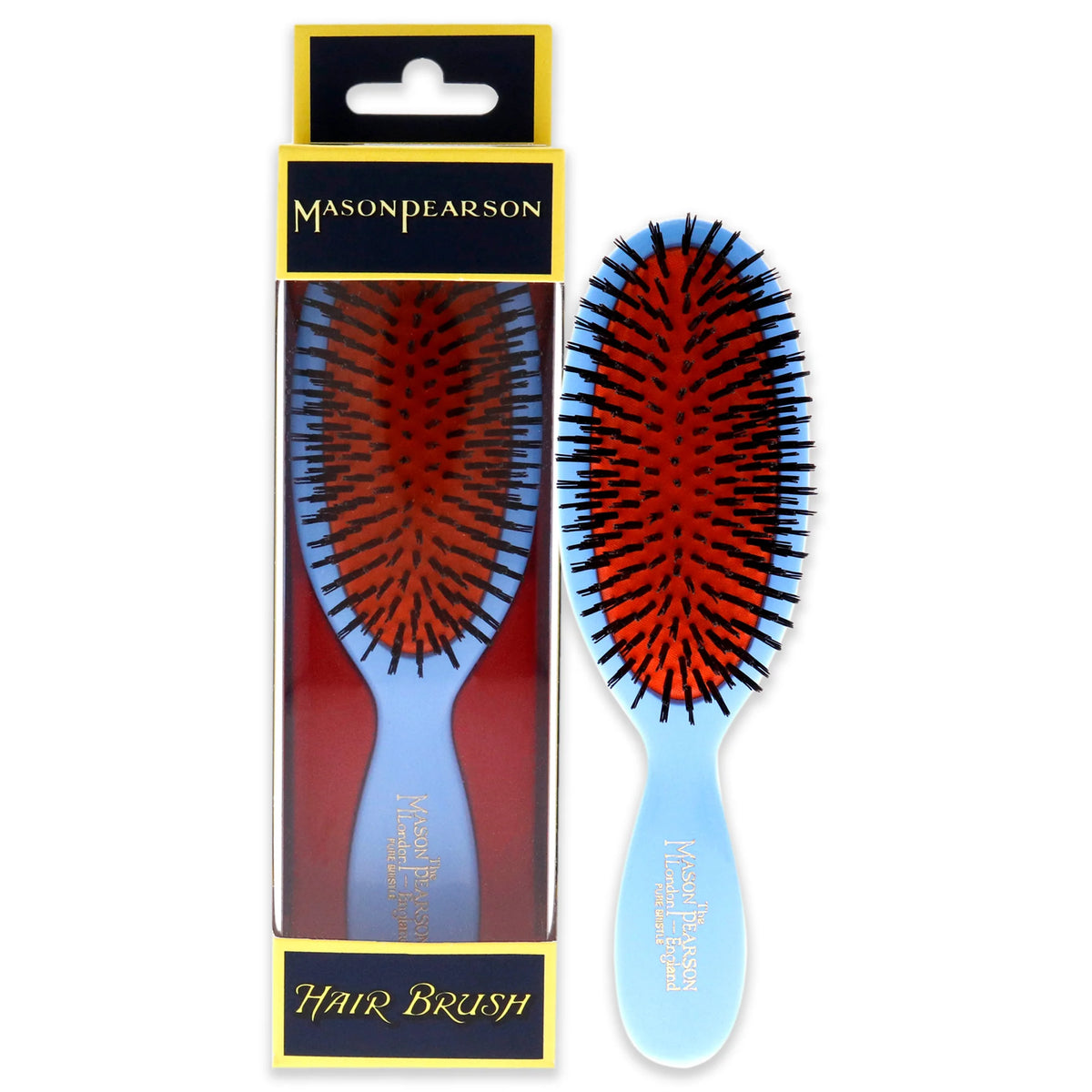 Blue Bristle Hair Brush J947623
