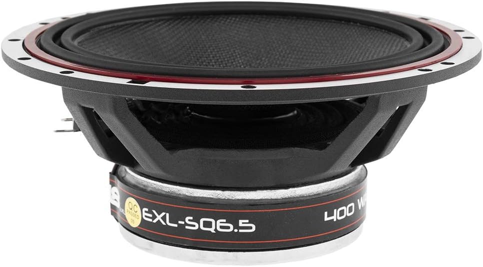 6.5-Inch 3-OHMS Car Coaxial Speaker 400 WATTS Max Set of 2 Y17652