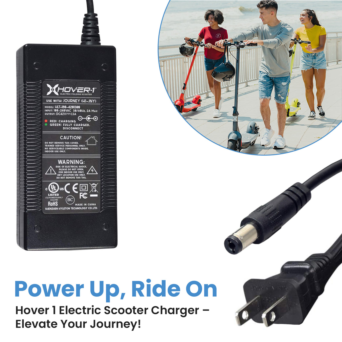 42 Volt Charger for Folding Electric Scooters B78155