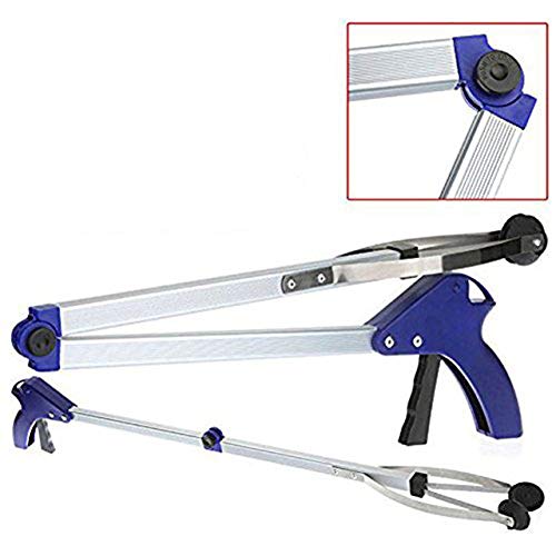 2 Pcs Foldable Long Arm Reacher Grabber T84138
