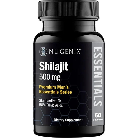 Shilajit Supplement 500mg 60 Capsules D629
