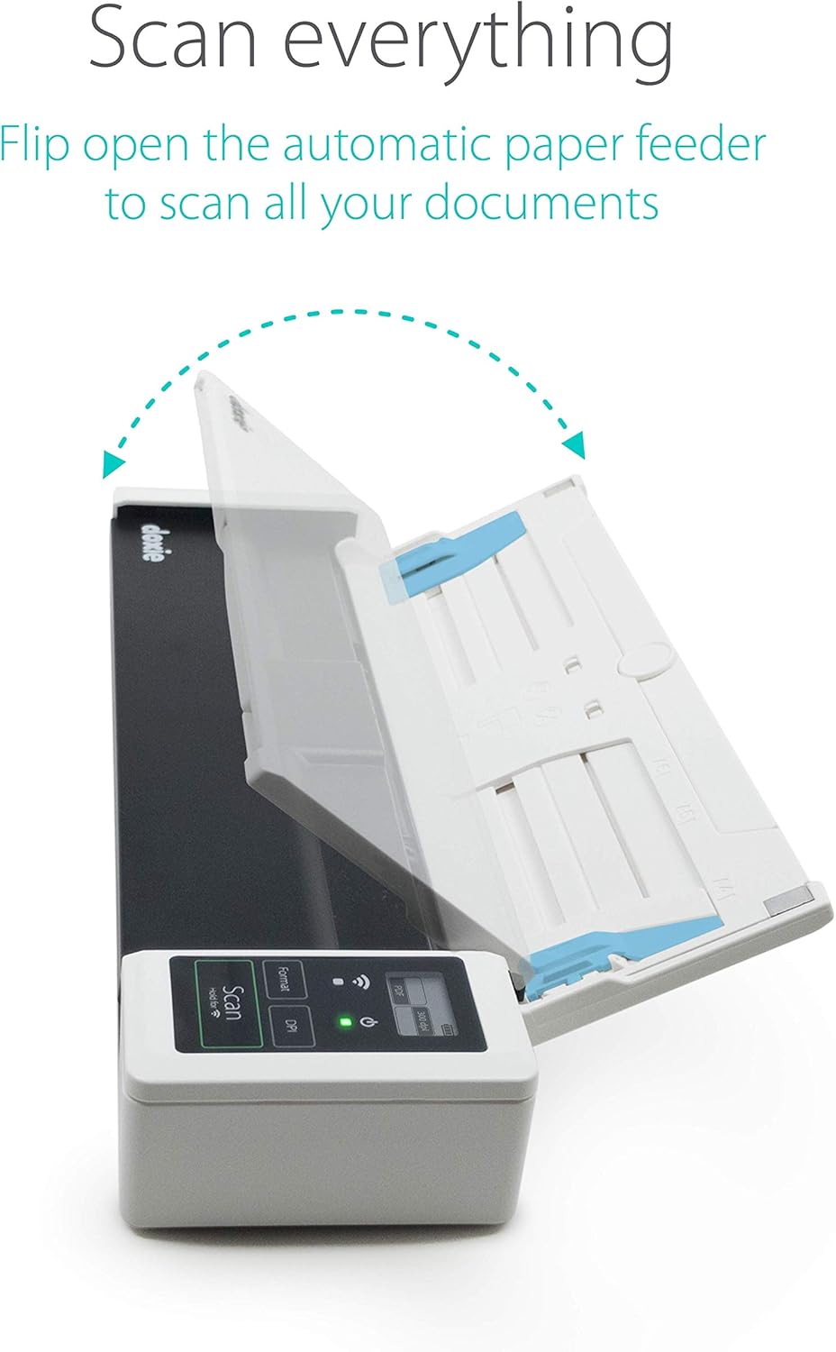 Rechargeable Document Scanner with ADF and Wi-Fi D556219