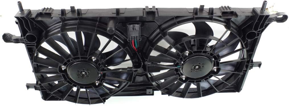 Radiator Fan for Chevy Uplander 2006 2009 Dual Fan 3.9L Engine P576