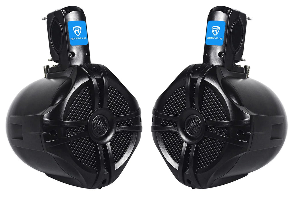 6.5 Black Marine Wakeboard Tower Speakers T7658