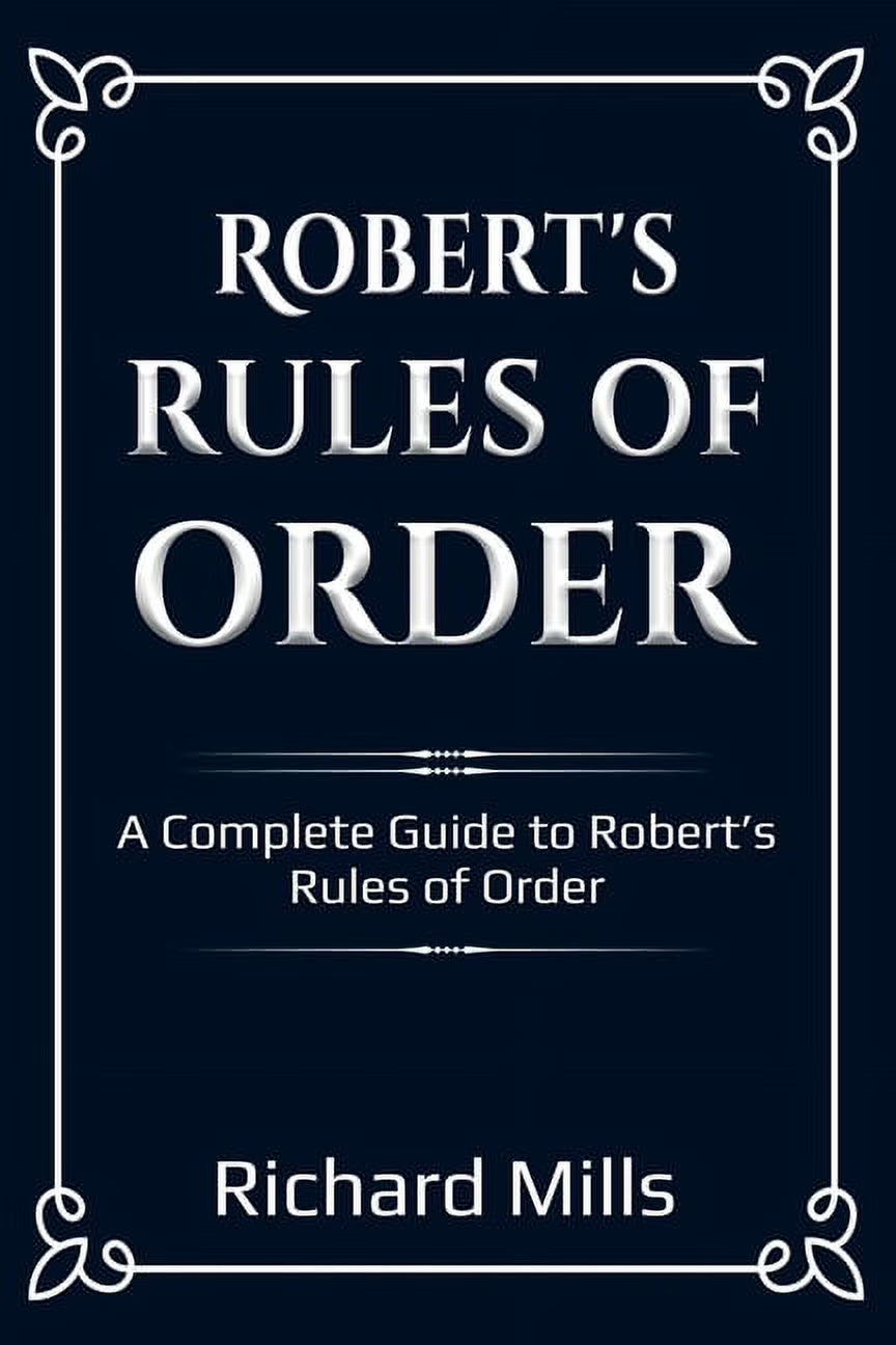 Robert's Rules of Order (Paperback) Q149