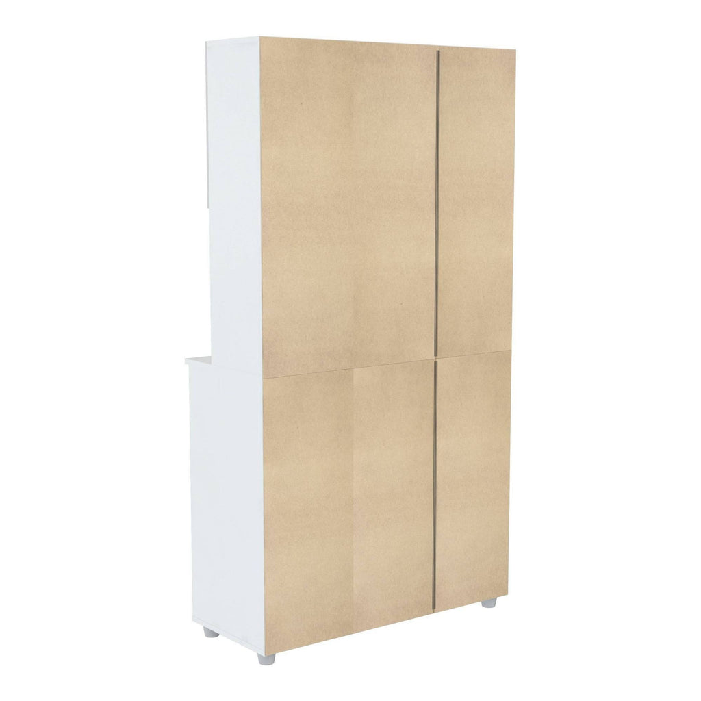 White Kitchen Storage Cabinet G656
