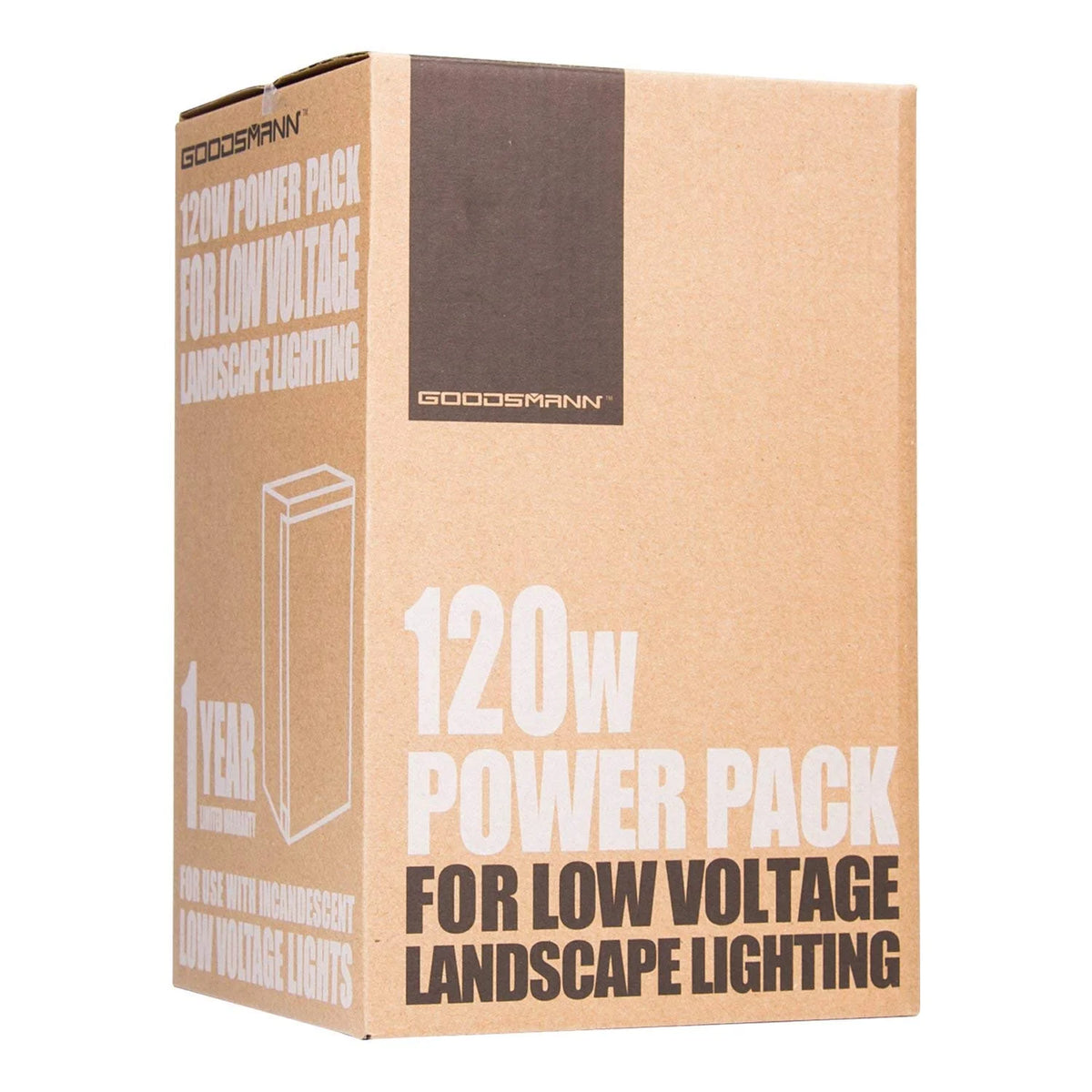 120 Watt Low Voltage Transformer 12V AC U5895