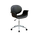 Black Metal Wooden Office Arm Chair E1183