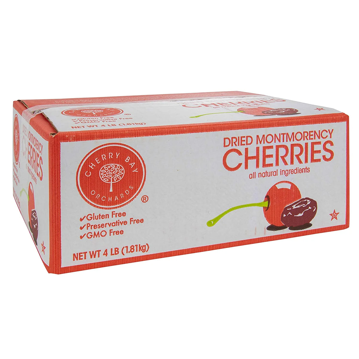 Dried Montmorency Tart Cherries 4 lb. box J3618