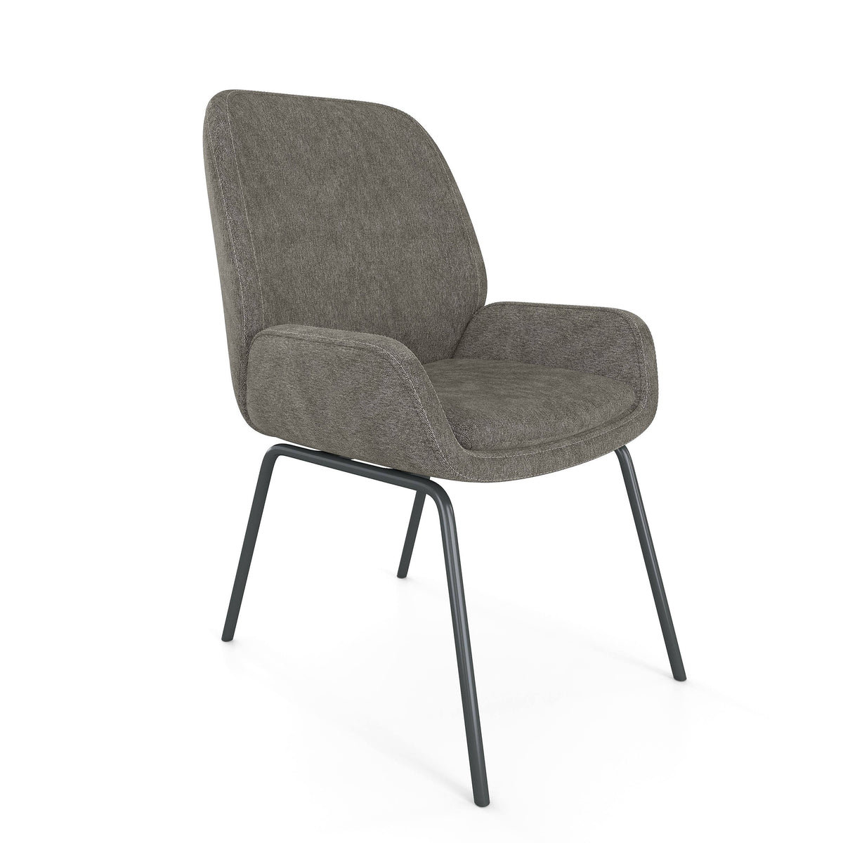 Fabric Guest Chair Gray Seat/Back H747