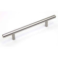 8-Inch Solid Stainless Steel Cabinet Drawer Bar Pull Handles, Case of 25 L6040